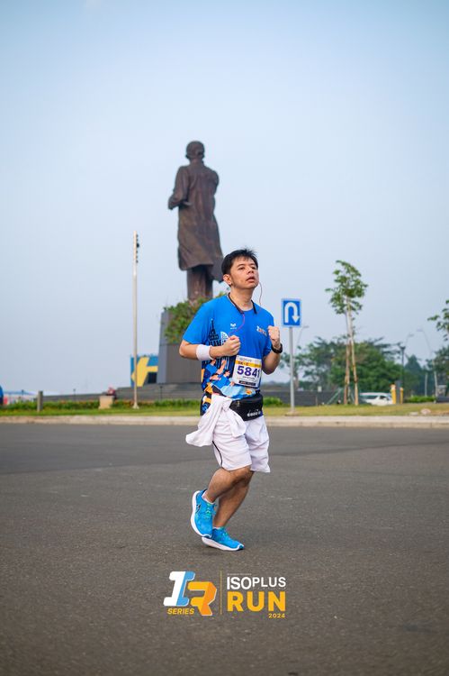 Race photo from ISOPlus Run 2024 Jakarta