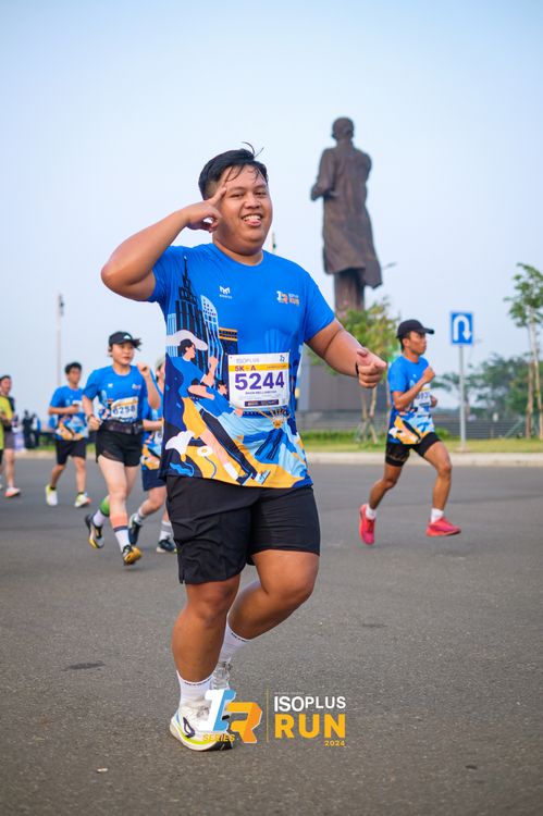 Race photo from ISOPlus Run 2024 Jakarta