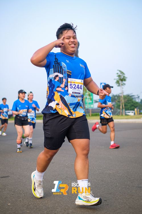 Race photo from ISOPlus Run 2024 Jakarta