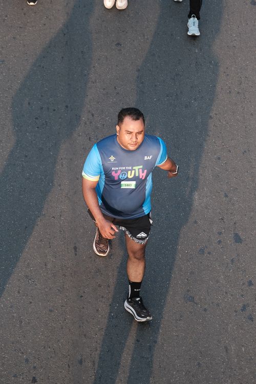 Race photo from Lari Bareng Yuk!