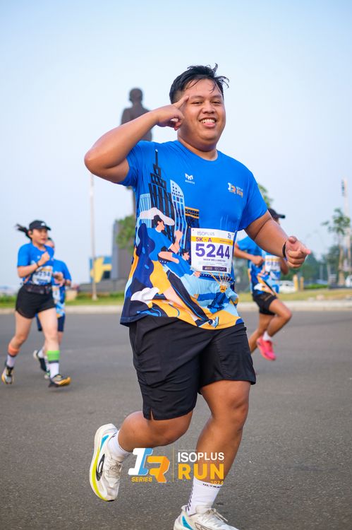 Race photo from ISOPlus Run 2024 Jakarta