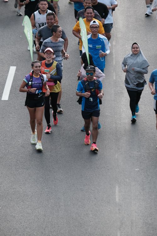 Race photo from Lari Bareng Yuk!