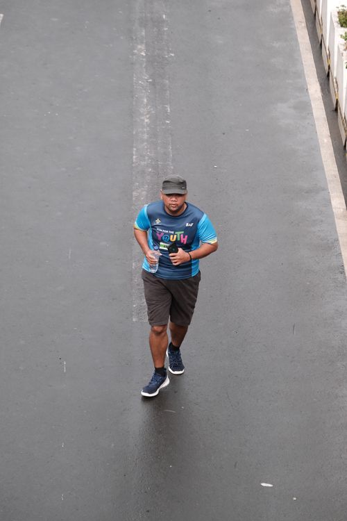 Race photo from Road to BAF Lions Run 2024