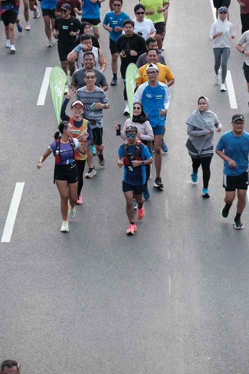 Race photo from Lari Bareng Yuk!