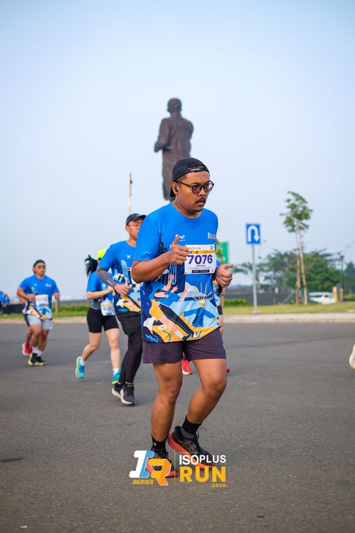 Race photo from ISOPlus Run 2024 Jakarta