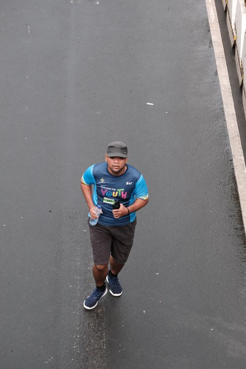 Race photo from Road to BAF Lions Run 2024