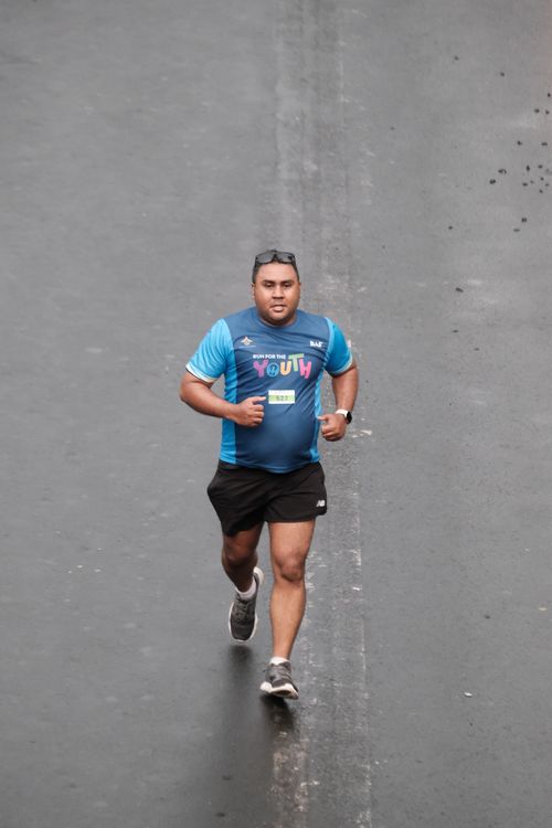 Race photo from Road to BAF Lions Run 2024