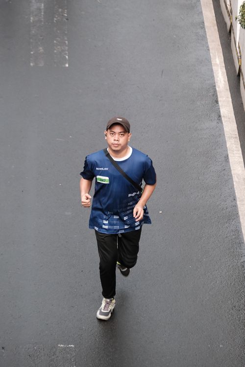 Race photo from Road to BAF Lions Run 2024