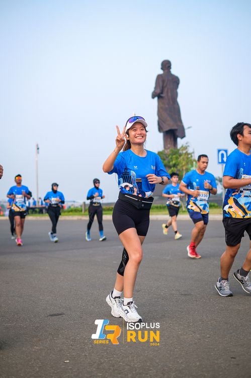 Race photo from ISOPlus Run 2024 Jakarta