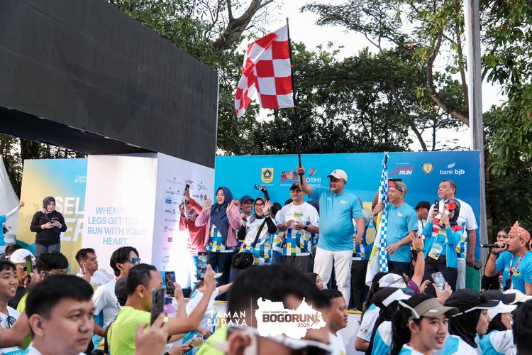 Race photo from Taman Budaya x BOGORUN 2025