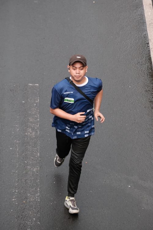 Race photo from Road to BAF Lions Run 2024