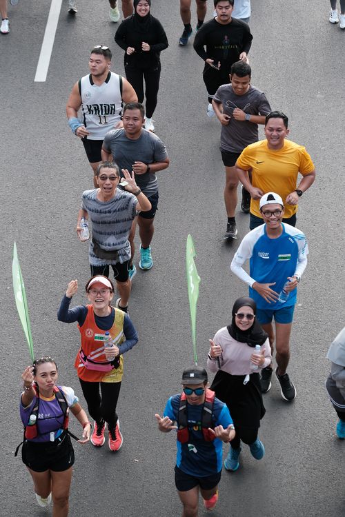 Race photo from Lari Bareng Yuk!