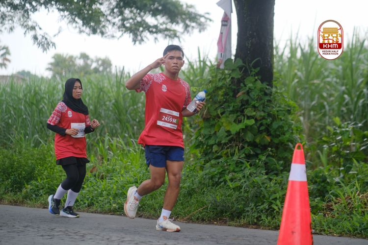 Race photo from Kediri Half Marathon 2025