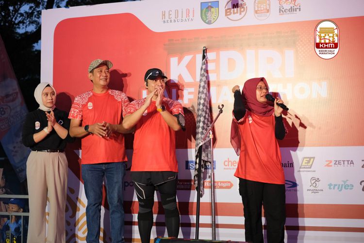 Race photo from Kediri Half Marathon 2025