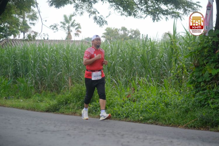 Race photo from Kediri Half Marathon 2025