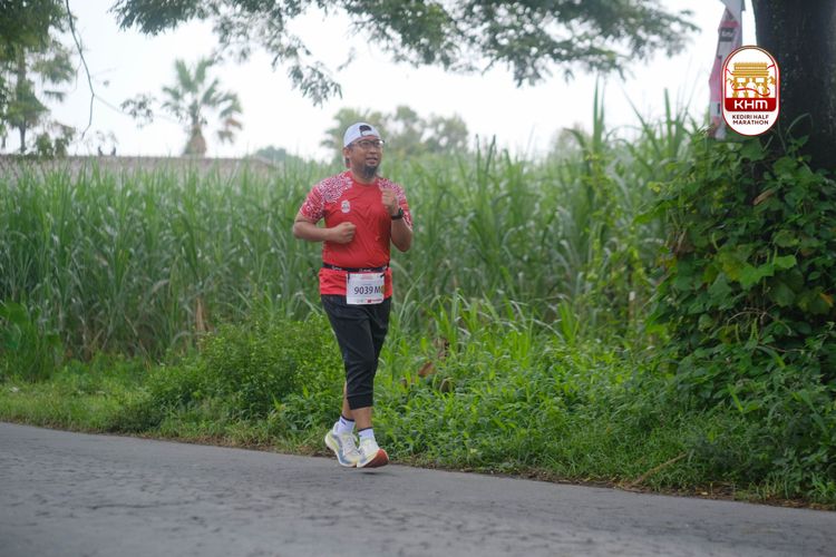 Race photo from Kediri Half Marathon 2025