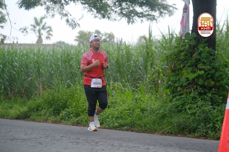 Race photo from Kediri Half Marathon 2025