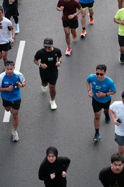 Race photo from Lari Bareng Yuk!