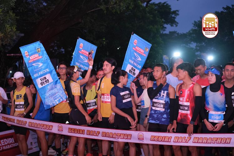 Race photo from Kediri Half Marathon 2025