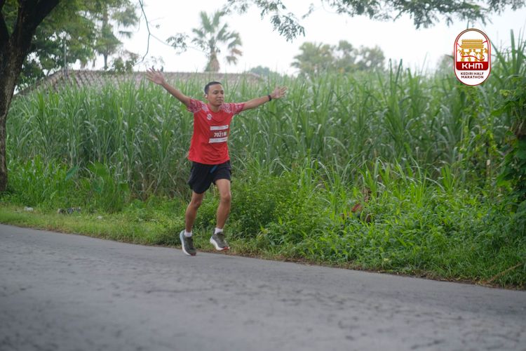 Race photo from Kediri Half Marathon 2025