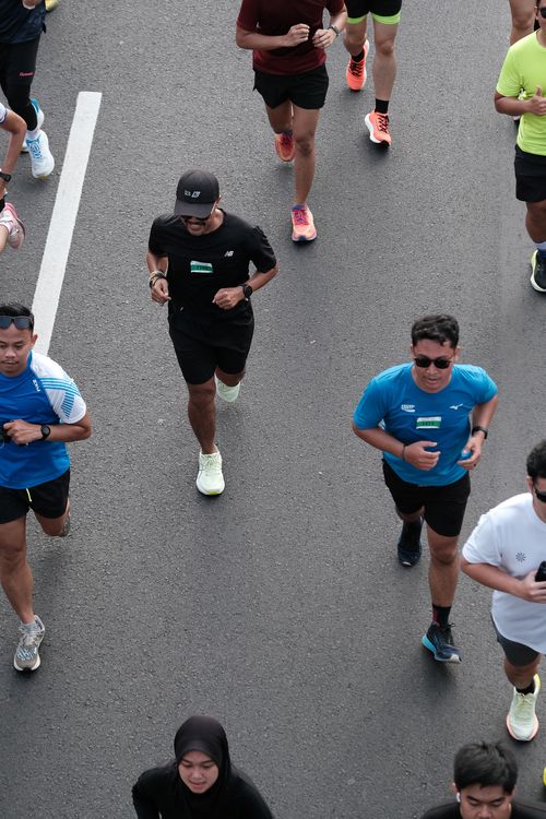 Race photo from Lari Bareng Yuk!