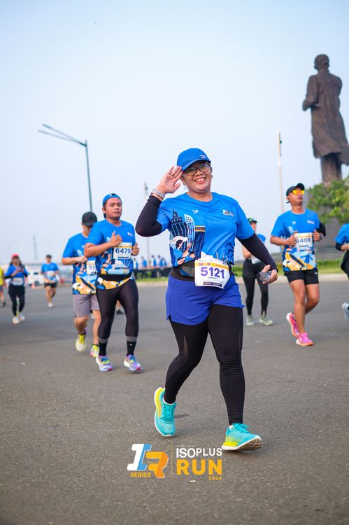 Race photo from ISOPlus Run 2024 Jakarta