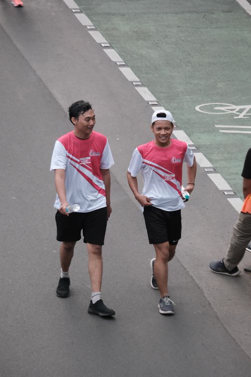 Race photo from Smartfren Run 2024 Vibes