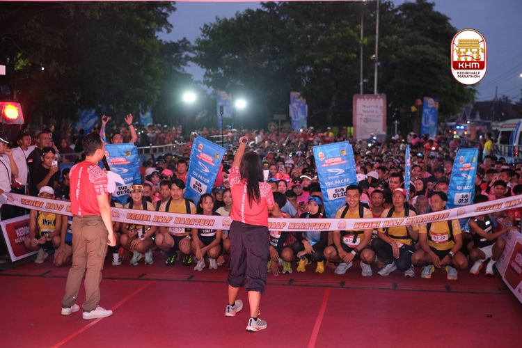Race photo from Kediri Half Marathon 2025
