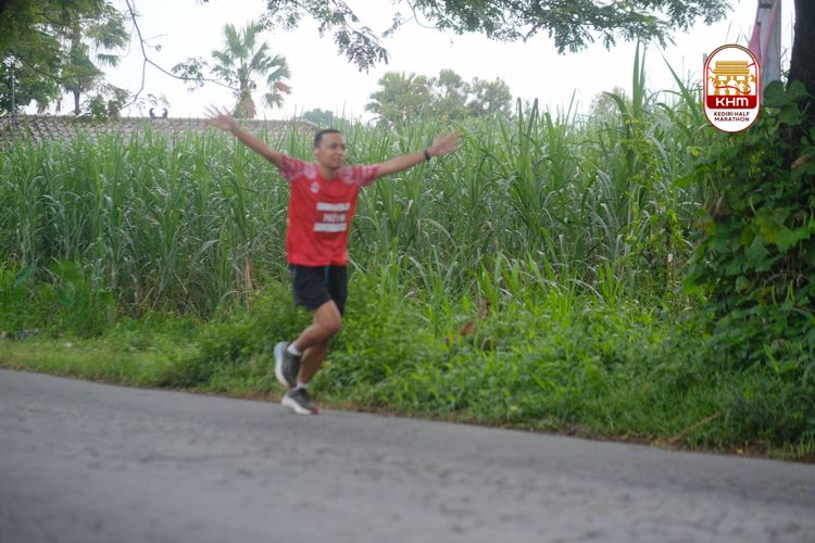 Race photo from Kediri Half Marathon 2025