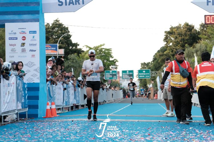 Race photo from Jabar Run 10K 2024