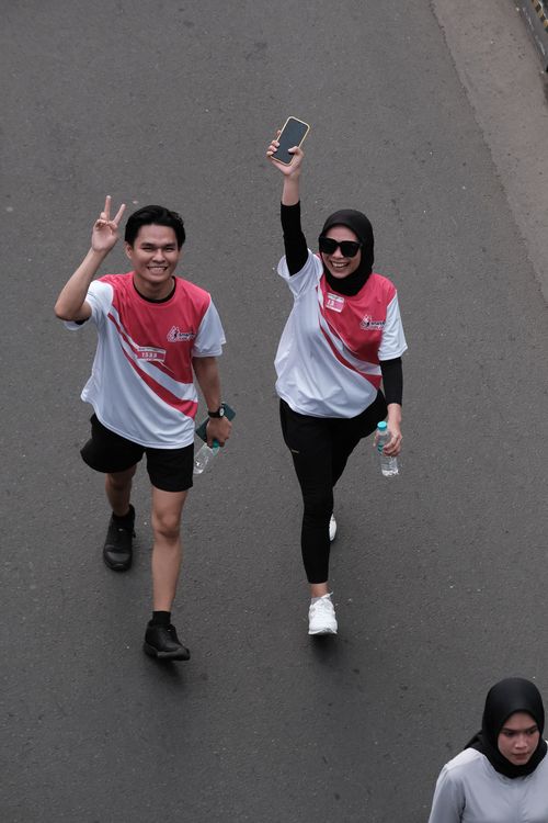 Race photo from Smartfren Run 2024 Vibes