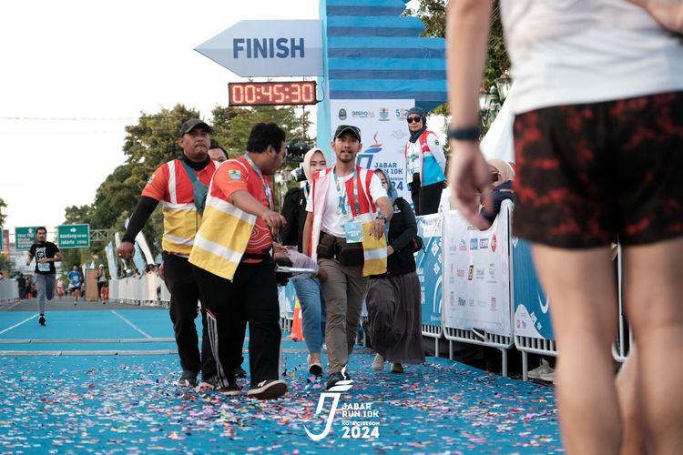 Race photo from Jabar Run 10K 2024