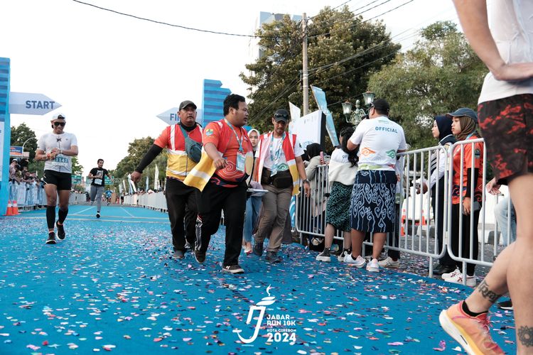 Race photo from Jabar Run 10K 2024