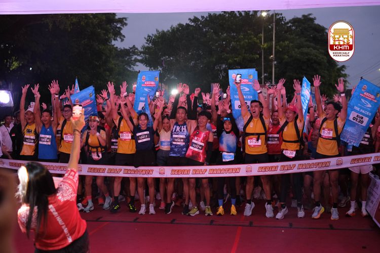 Race photo from Kediri Half Marathon 2025
