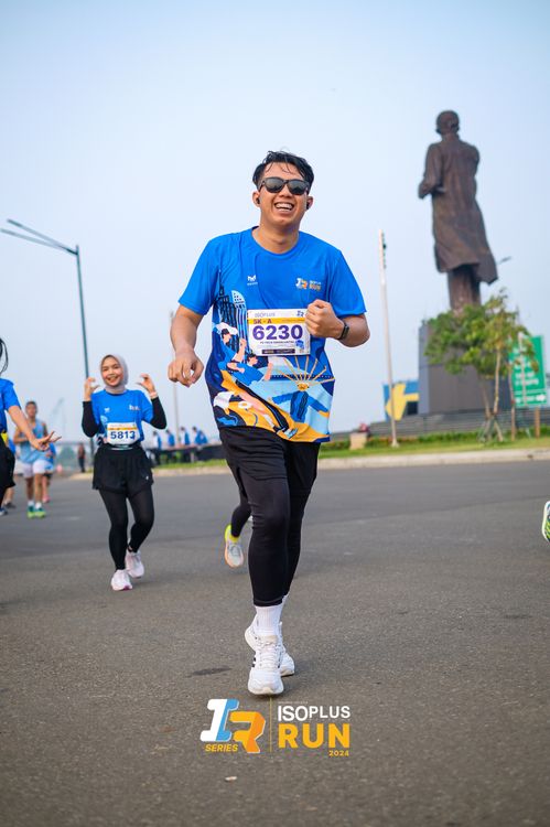 Race photo from ISOPlus Run 2024 Jakarta