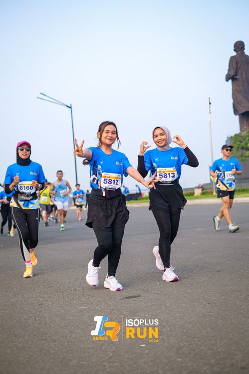 Race photo from ISOPlus Run 2024 Jakarta