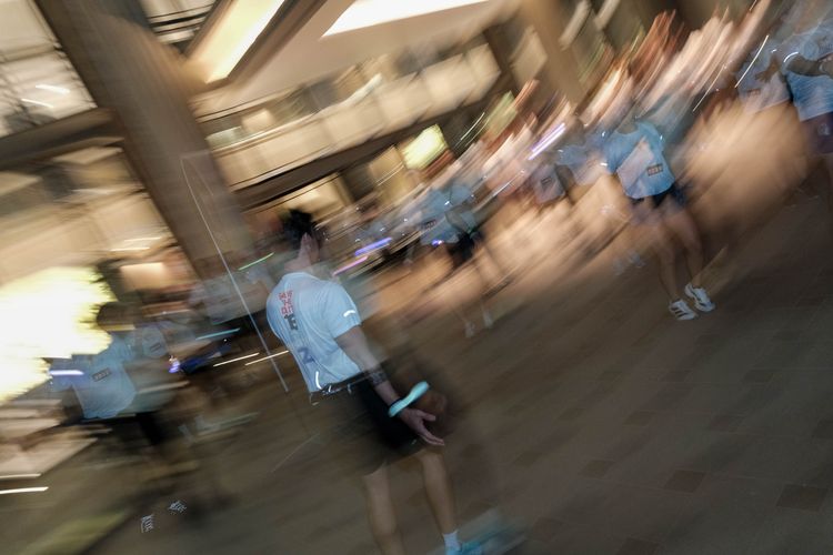 Race photo from PIK NITE RUN VIBES