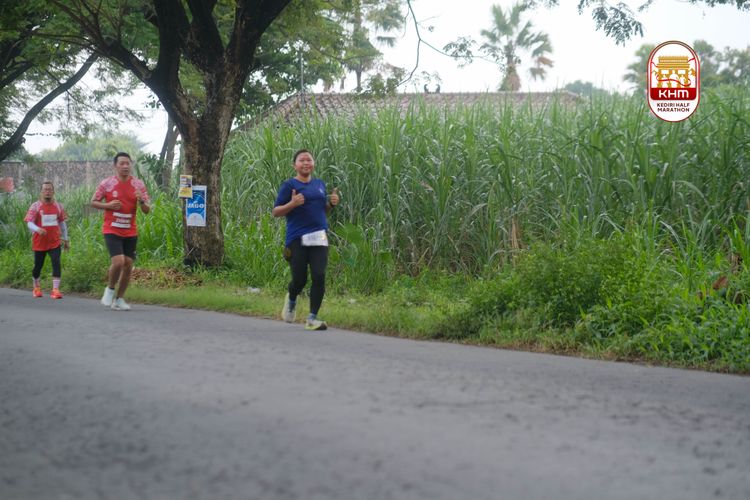 Race photo from Kediri Half Marathon 2025
