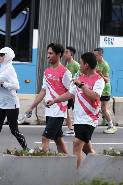 Race photo from Smartfren Run 2024 Vibes