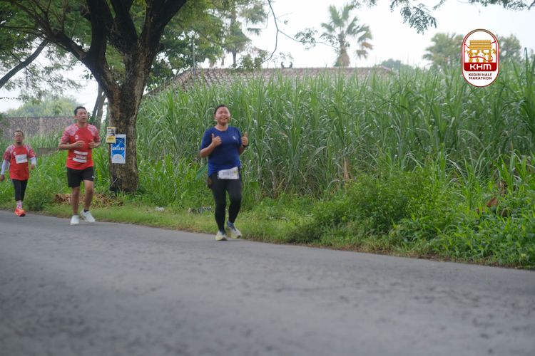 Race photo from Kediri Half Marathon 2025