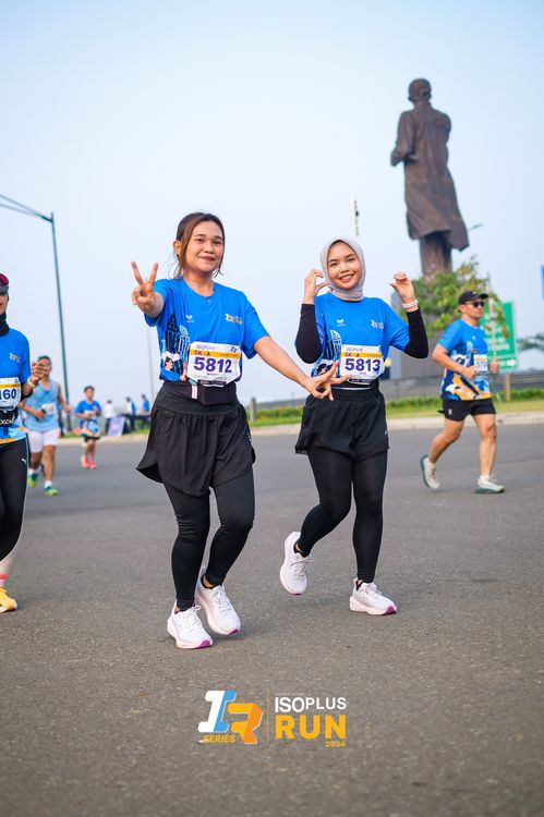 Race photo from ISOPlus Run 2024 Jakarta