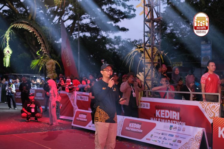 Race photo from Kediri Half Marathon 2025