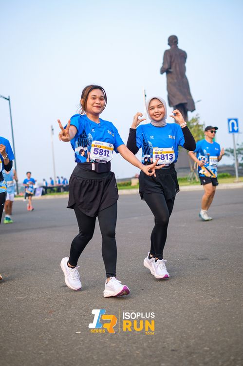 Race photo from ISOPlus Run 2024 Jakarta