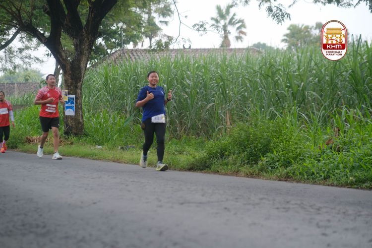 Race photo from Kediri Half Marathon 2025