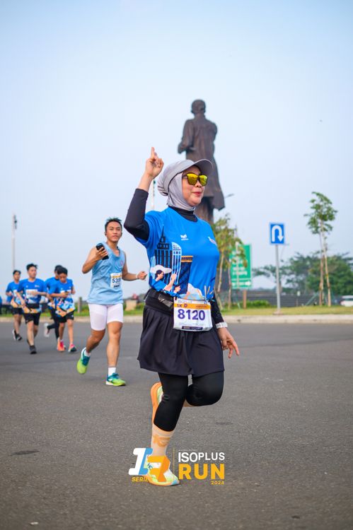 Race photo from ISOPlus Run 2024 Jakarta