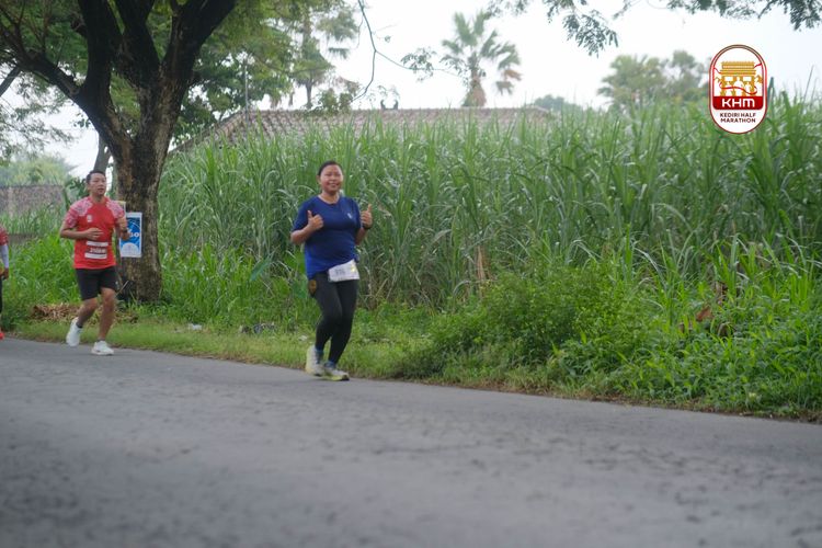 Race photo from Kediri Half Marathon 2025