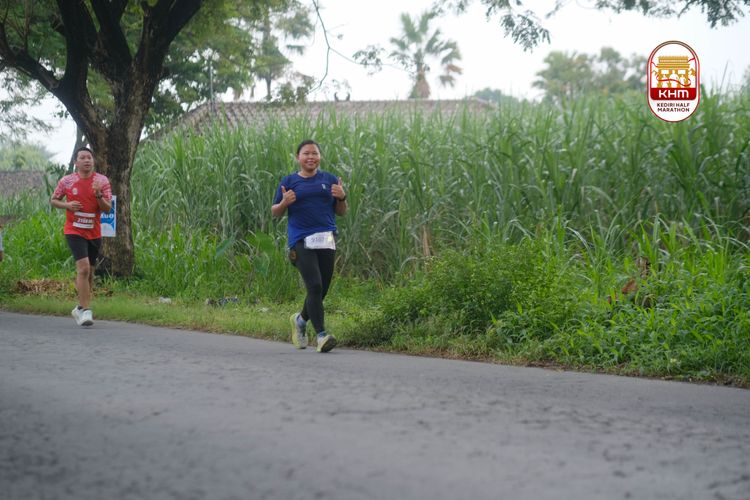 Race photo from Kediri Half Marathon 2025