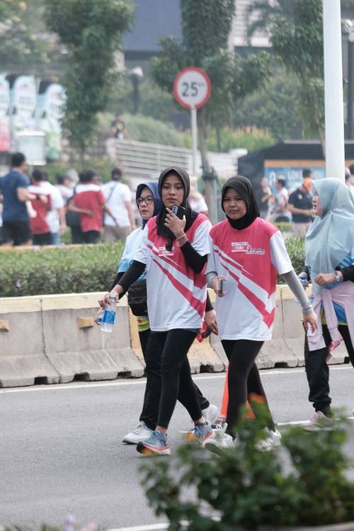 Race photo from Smartfren Run 2024 Vibes