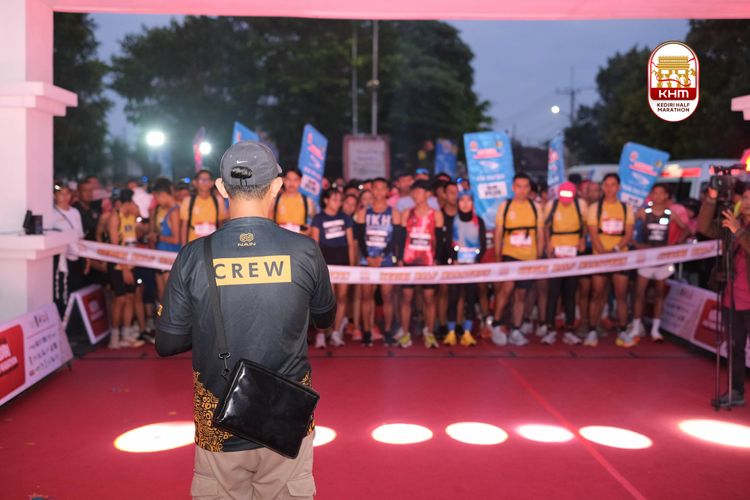 Race photo from Kediri Half Marathon 2025