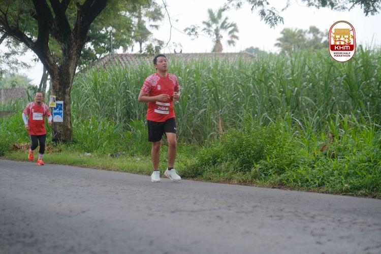 Race photo from Kediri Half Marathon 2025